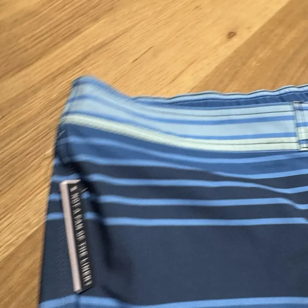 Southern Tide Wateree Stripe Water Short Aged Denim XXL NEW